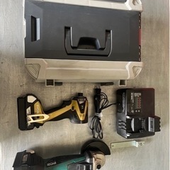 RYOBI インパクトドライバー　電動グラインダー
