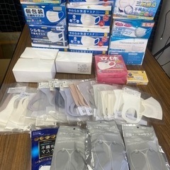 使い捨てマスク　ポリエステルマスク等　大量まとめて