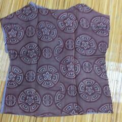 着物リメイク品・上下セット　全国発送可能の画像