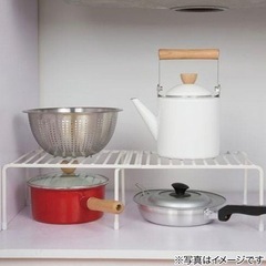 ニトリ　棚　ホワイトの画像