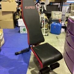 255【美品】KAPEOトレーニングベンチ インクラインベンチ ...