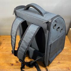 ペットリュック キャリー バッグ  折りたたみ リード付き の画像