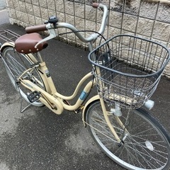 自転車　ママチャリ
