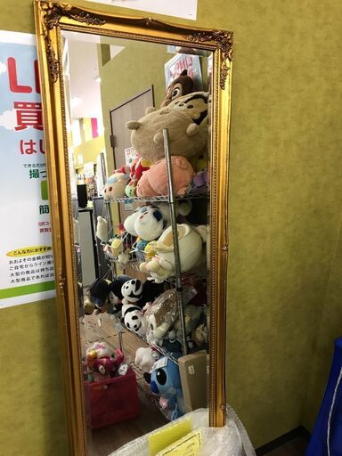 アンティークミラー 1800×500