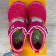 子供靴 新品未使用 ムーンスター MSC2311 サマーシューズ 速乾 スニーカー キッズ 女の子の画像