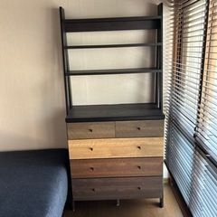 　ニトリ　チェストラック　家具 オフィス用家具 机の画像