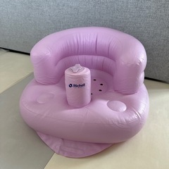 【お取引中】【Richell】ふかふかベビーチェア