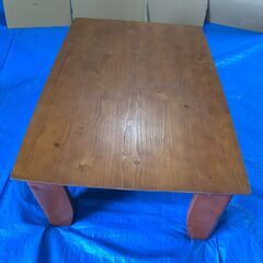 中古 木製折り畳みテーブル 　★お値下げ中です★