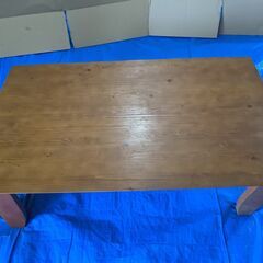 中古 木製折り畳みテーブル 　★お値下げ中です★の画像