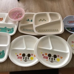 プラスチック　子ども　皿