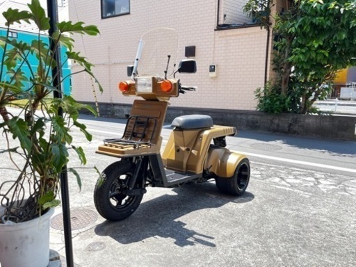 ★☆整備済! 即納!! ■4ｓｔ　ジャイロX　ミニカー登録 オールペイント　ワイド10inchカスタム☆★