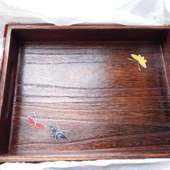 【値下げ！1500円⇒1000円】金沢 桐工芸 お盆