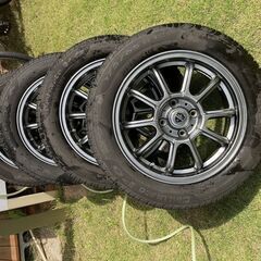 【取引中】175/65R15 夏タイヤ＆アルミホイール4本セット...