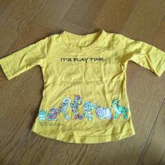 ㉘【子供服断捨離中】90cm七分シャツ