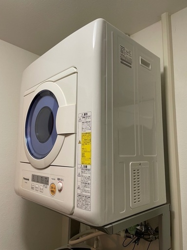 パナソニック衣類乾燥機　自立スタンドセット