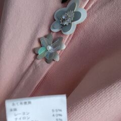試着のみ【Chestyチェスティ】ビジュー飾り付きカーディガンMサイズ＊定価約28000円の画像