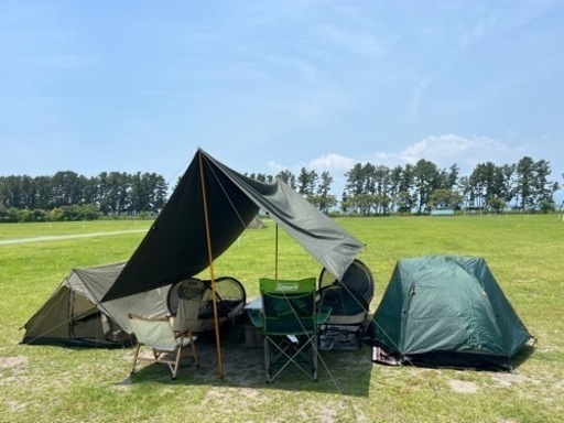 【キャンプセット】ソロ２人分 夏に向かってGo! ジモティ限定