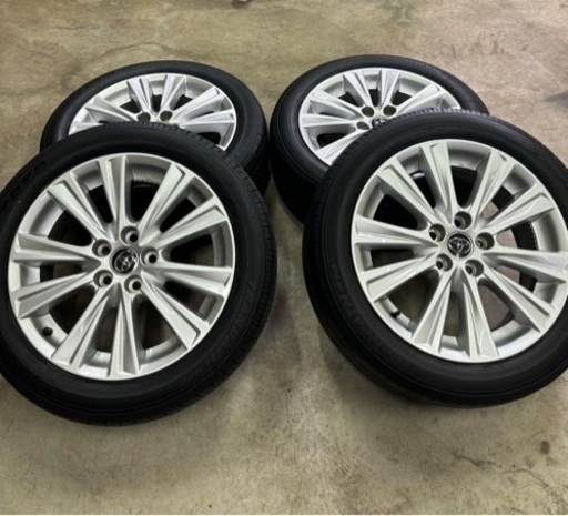 トヨタ 30系 アルファード ヴェルファイア 純正ホイール タイヤ 4本 18インチ