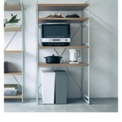 家電ラック★お譲り先決定しましたの画像