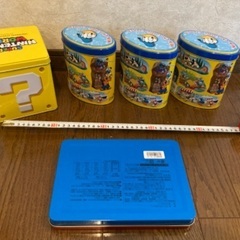 USJ ディズニーランド　菓子空缶箱セットの画像