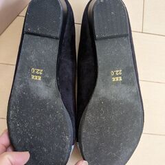 本革　日本製パンプス　22cmの画像
