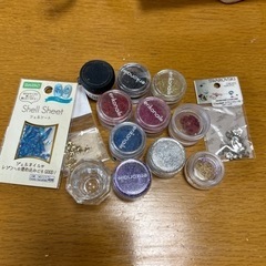 ネイルアート　ラメ　シェルシート　星　スワロ　コスメ/ヘルスケア...