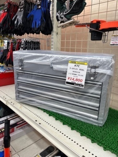 未使用品　KTC ツールチェスト 3段3引出し SKX0213S【リサイルマート下関店】