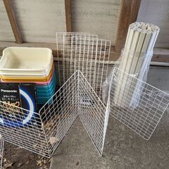 ワイヤーフェンス、箱etc