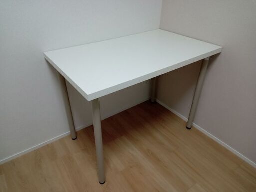 IKEA　イケア　テーブル　ホワイト　リンモン　オディリス