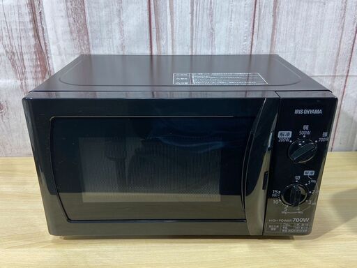 IRIS OHYAMA アイリスオーヤマ IMB-T173-5　電子レンジ 50Hz専用 ブラック　2016年製　36