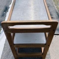 【お値引き中！】移動式２段キャリーワゴンの画像