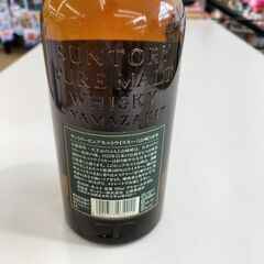 【ドリーム池田店】未開栓品　サントリー　ウイスキー/山崎　10年緑ラベル　IK-611の画像