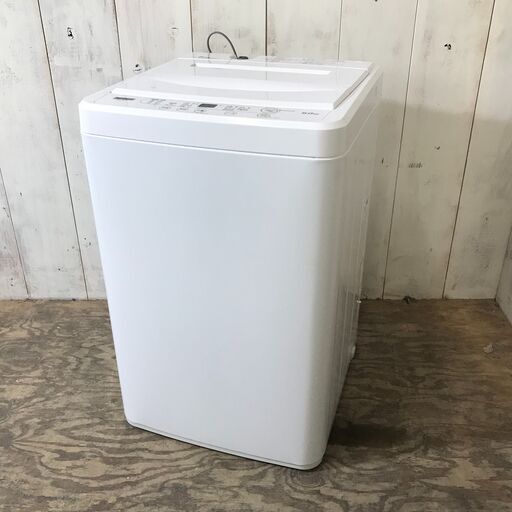 ヤマダセレクト 全自動電気洗濯機 YWM-T60H1 2021年製 6kg ホワイト 動作確認済み 24f菊RH