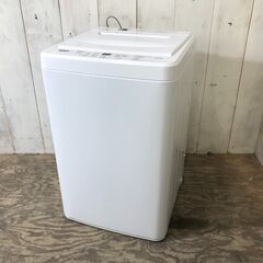 ヤマダセレクト 全自動電気洗濯機 YWM-T60H1 2021年製 6kg ホワイト 動作確認済み 24f菊RH