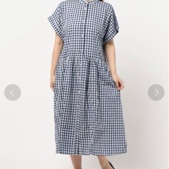美品⭐️サマンサモスモス ギンガムギャザーワンピース sm2