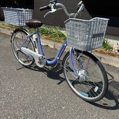 SANYO 電動アシスト自転車24インチの画像