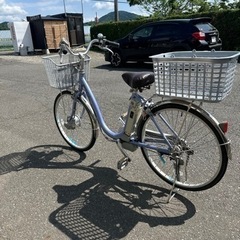 SANYO 電動アシスト自転車24インチの画像