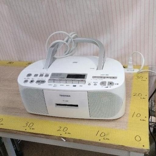 0611-221 東芝(Toshiba) CD ラジオ カセットレコーダー TY-CDH7