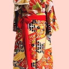 振袖　単品　レトロモダン　大正ロマン　　小さめの画像