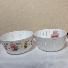 ことも食器　アンパンマン　ザル