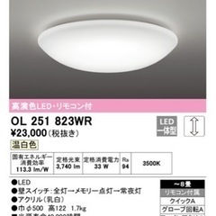 取引先決定【ODELIC】LEDシーリングライト
