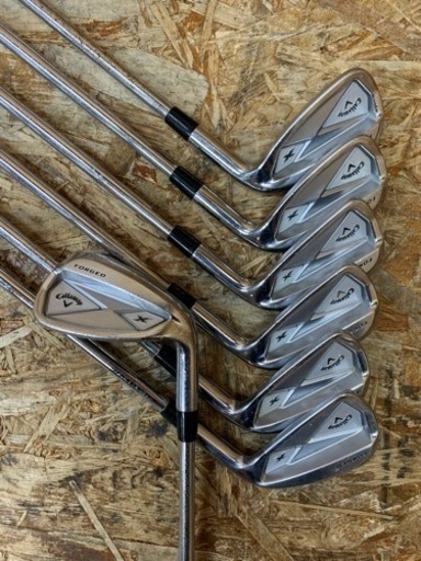 a(6400) キャロウェイ Xフォージド 2013 アイアン 4~P 7本セット ダイナミックゴールド S200 S400 ゴルフクラブ