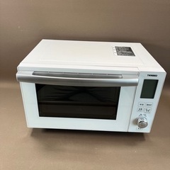 TWINBIRD ツインバード オーブンレンジ 2019年製　DR-E861W ホワイト/白 フラット庫内 電子レンジ