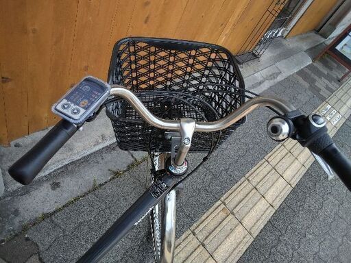 美品☆[Panasonic] ViVi(ビビ)YX 26吋電動アシスト自転車 8.0Ahバッテリー+充電器(プラズマグレー)