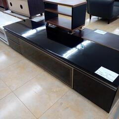 ★ジモティ割あり★ 古賀家具 テレビ台 ブラック H40×D45×W177.5 クリーニング済み OJ4640