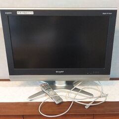 シャープAQUOS　lc-26e型　液晶26インチテレビ
