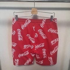 GU ジーユー　Coca-Cola コカ コーラ コラボ ルームショーツ　中古品 の画像