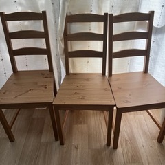 IKEAINGOLFダイニング椅子3脚☆新品