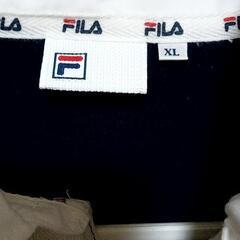 激安！美品！クリーニング済み！FILAポロシャツXLの画像
