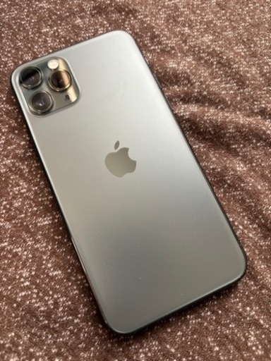 【説明文一読願います】iPhone11 pro 256GB ミッドナイトグリーン